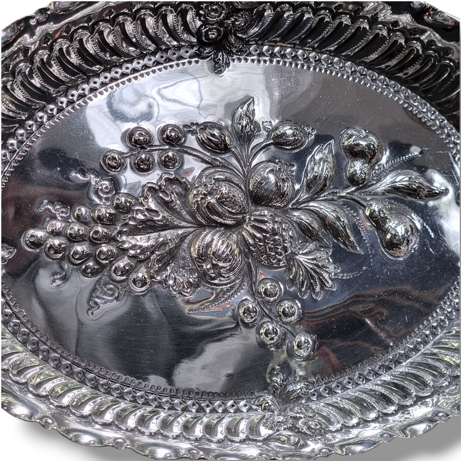 Victorian Oval Embossed Dish