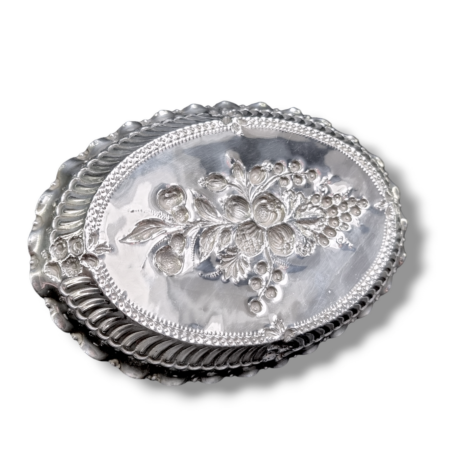 Victorian Oval Embossed Dish