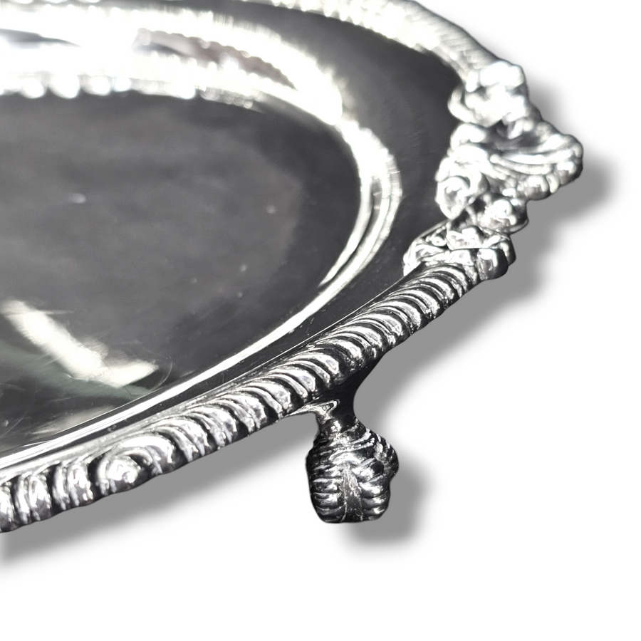 10” Silver Footed Salver