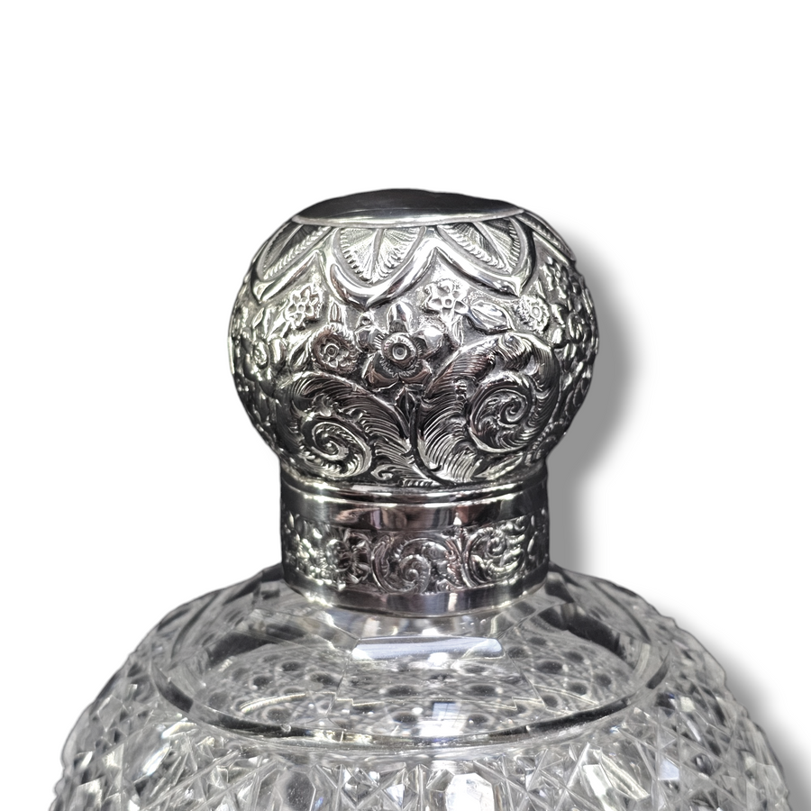 Victorian Silver Scent Bottle