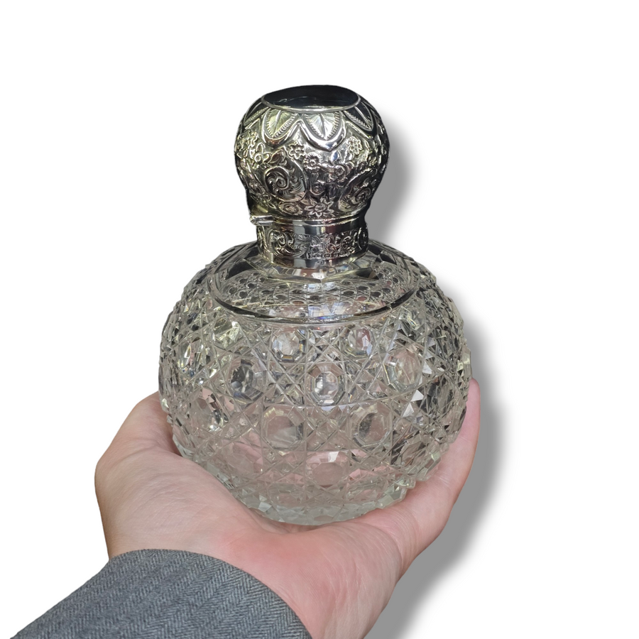 Victorian Silver Scent Bottle