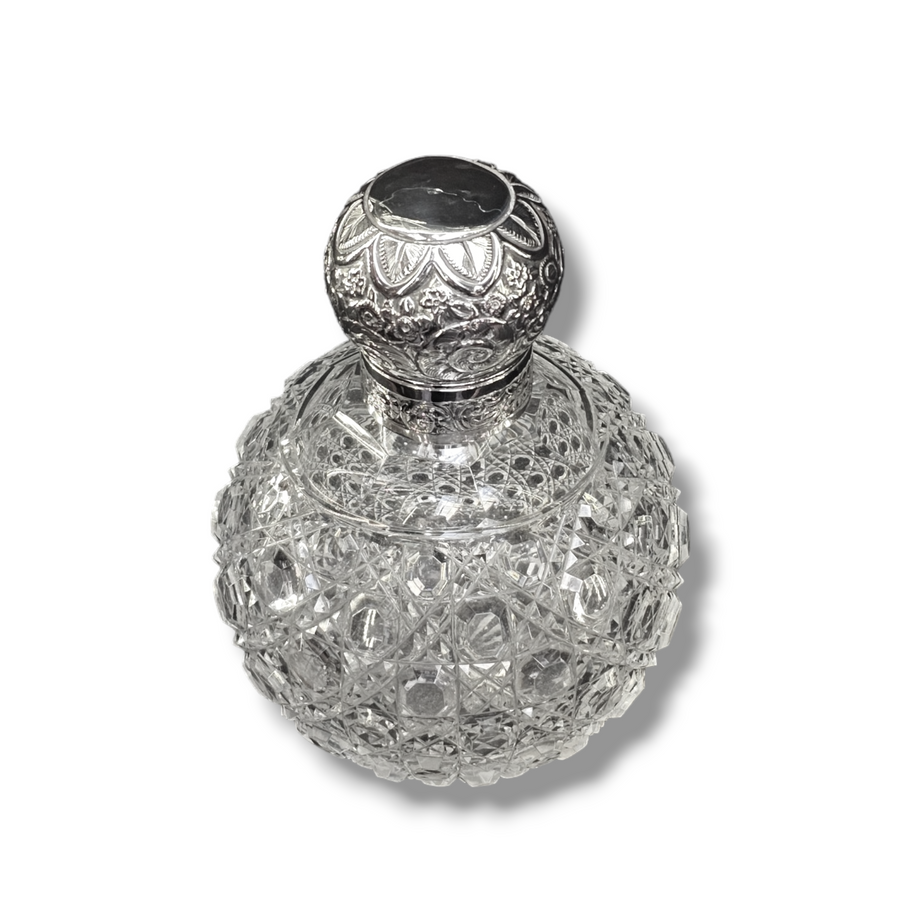 Victorian Silver Scent Bottle